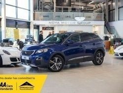 Blue Used 2017 Peugeot 3008 Allure SUV | £7,619 (A bit pricey)