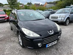 Black Used 2008 Peugeot 307 S Estate | £1,595 (Fair price)