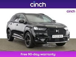 Black Used 2022 DS Automobiles DS7 Crossback Performance Line Plus SUV | £16,949