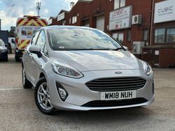 Silver Used 2018 Ford Fiesta Zetec Hatchback | £5,590 (Fair price)