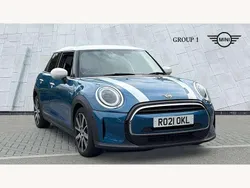 Blue Used 2021 Mini Cooper Classic Hatchback | £16,650 (A bit pricey)