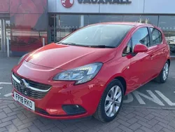 Red Used 2018 Vauxhall Corsa Hatchback | £7,334 (Fair price)