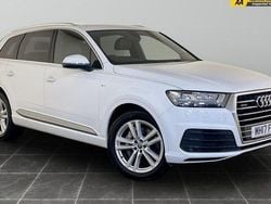 White Used 2017 Audi Q7 S-Line SUV | £19,995 (Super price)