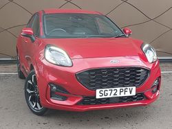 Red Used 2022 Ford Puma ST-Line X Hatchback | £17,298 (Fair price)