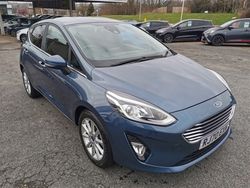 Blue Used 2020 Ford Fiesta Titanium Hatchback | £12,789 (Fair price)