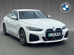 White Used 2022 BMW i4 M Sport Sedan | £27,199 (Good price)
