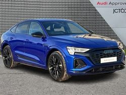 Blue Used 2024 Audi Q8 e-tron Black Edition SUV | £50,300 (Expensive)