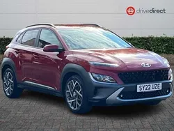 Red Used 2022 Hyundai Kona Premium SUV | £16,900 (Fair price)