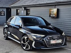 Black Used 2021 Audi S3 Design Hatchback | £29,489 (Expensive)