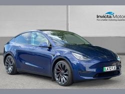 Blue Used 2023 Tesla Model Y Performance SUV | £30,748 (Good price)
