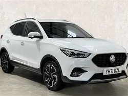 White Used 2021 MG ZS Exclusive Sedan | £14,499 (Fair price)