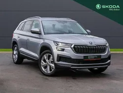 Brilliant silver metallic Used 2024 Skoda Kodiaq SE L Executive SUV | £28,995 (Good price)