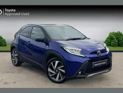 Blue Used 2022 Toyota Aygo Hatchback | £16,210 (A bit pricey)