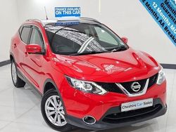 Red Used 2016 Nissan Qashqai S SUV | £5,795 (Fair price)