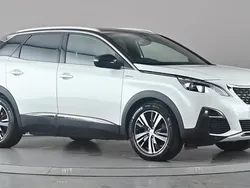 White Used 2020 Peugeot 3008 GT-line SUV | £12,649 (Fair price)