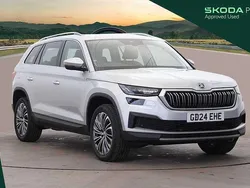 Brilliant silver metallic New 2024 Skoda Kodiaq SE L Executive SUV | £31,450 (Super price)