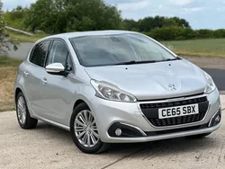Silver Used 2015 Peugeot 208 Allure Hatchback | £2,999 (Fair price)