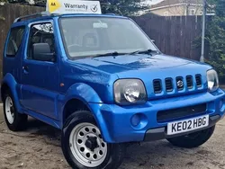 Blue Used 2002 Suzuki Jimny SUV | £7,995 (Expensive)