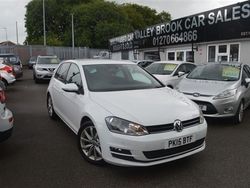 White Used 2015 VW Golf VII GT Hatchback | £7,695 (Fair price)