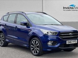 Blue Used 2018 Ford Kuga ST-Line SUV | £11,800 (Fair price)