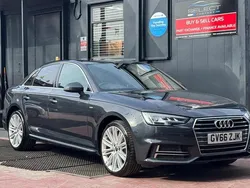 Grey Used 2017 Audi A4 S-Line Sedan | £10,240 (Fair price)