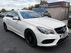 White Used 2016 Mercedes E220 AMG line Coupe | £11,995 (Good price)