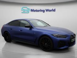 Blue Used 2022 BMW i4 Sedan | £35,900 (Fair price)