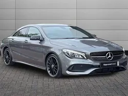 Grey Used 2019 Mercedes CLA200 AMG line Sedan | £18,990 (A bit pricey)