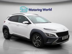 White Used 2021 Hyundai Kona Premium SUV | £14,200 (Fair price)