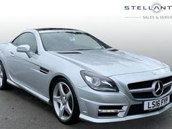 Grey Used 2016 Mercedes SLK250 AMG Cabriolet | £13,763 (A bit pricey)