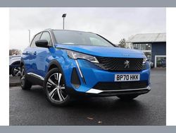 Blue Used 2020 Peugeot 3008 GTi SUV | £15,990 (Fair price)