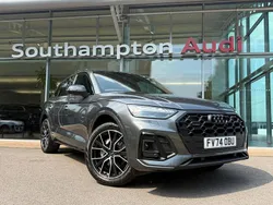 Grey Used 2024 Audi Q5 Black Edition SUV | £43,989 (Expensive)