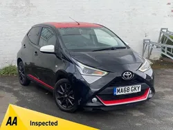 Black Used 2018 Toyota Aygo x-press Hatchback | £8,695 (Good price)