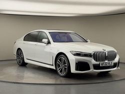 Mineral white Used 2022 BMW 740 M Sport Sedan | £34,400 (Fair price)