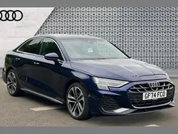 Blue Used 2024 Audi A3 S-Line Sedan | £23,539 (Good price)