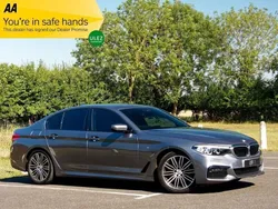 Blue Used 2018 BMW 520 M Sport Sedan | £13,995 (Fair price)