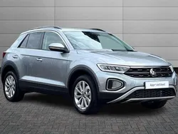 Pyrite silver Used 2025 VW T-Roc Match SUV | £30,350