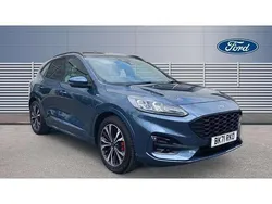 Blue Used 2022 Ford Kuga ST-Line X SUV | £20,482 (Fair price)