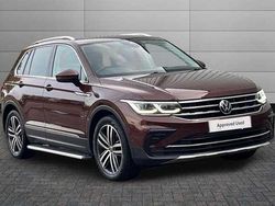 Dolphin grey Used 2021 VW Tiguan Elegance SUV | £21,990 (Fair price)