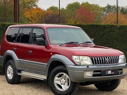 Red Used 2001 Toyota Land Cruiser SUV | £7,495
