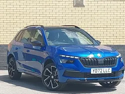 Blue Used 2022 Skoda Kamiq Monte Carlo SUV | £18,498 (Fair price)