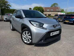 Silver Used 2023 Toyota Aygo PURE Hatchback | £13,480 (Fair price)