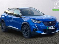 Blue Used 2021 Peugeot e-2008 Premium SUV | £12,399 (Fair price)