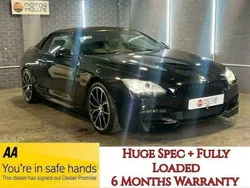 Black Used 2011 BMW 640 Cabriolet Cabriolet | £9,890 (A bit pricey)