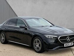 Black Used 2025 Mercedes E200 AMG line Sedan | £42,295