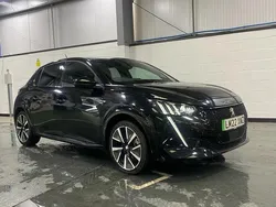 Black Used 2022 Peugeot e-208 Premium Hatchback | £13,198 (Fair price)