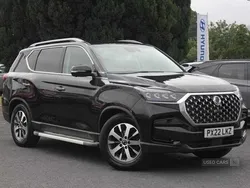 Black Used 2022 Ssangyong Rexton SUV | £26,790 (Fair price)