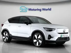 White Used 2022 Volvo C40 Ultimate SUV | £21,900
