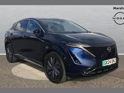 Blue Used 2024 Nissan Ariya Evolve SUV | £28,425 (Fair price)