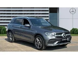 Grey Used 2022 Mercedes GLC220 AMG line SUV | £29,131 (Fair price)